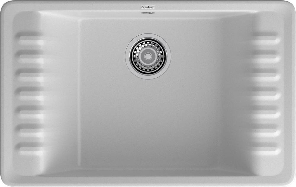 GranFest QUARZ (GF-ZW71) Мойка для кухни 760*480мм (серый), фото 1